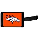 Siskiyou Sports Unisex NFL Denver Broncos Luggage Tag, Black, 3.25"