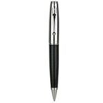 Monteverde Invincia Chrome with Black Carbon Fiber Ballpoint Pen (MV40063)