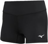 Mizuno Women's Mizuno 440656 9090 05 M Victory 3 5 Inseam Volleyball Shorts, Black, Medium UK