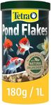 Tetra Pond Flakes, Complete Fish Food for Small and Young Pond Fish, 1 Litre