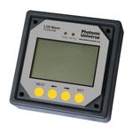 Remote LCD meter/display for 10A and 20A Photonic Universe dual battery solar charge controller (with 10m cable)