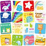 Fancy Land 60 Lunch Box Notes for Kids Cute Motivational and Inspirational Thinking of You Cards for Boy’s and Girl’s Lunchbox