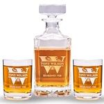 Personalized Whiskey Decanter Set –