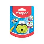 Maped Croc Croc Frog One Hole Canister Pencil Sharpener, Assorted colors 017710