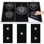 Muross Stove Burner Covers, Gas Hob Range Protectors, Reusable Stove Burner Protector Liner, Non-Stick Heat Resistant Stove Top Gas Range Protectors for for Fast Kitchen Cleaning