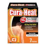 Cura-Heat Back & Shoulder Pain Direct to Skin 7 Patches