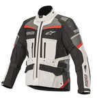 Alpinestars Motorcycle jackets Andes Pro Drystar Jacket Tech-air Compatible Light Gray Black Dark Gray Red, Gray/Black/Red, 4XL
