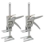 Labor Saving Arm Jack 2Pcs,maxant Lever Arm Lifter Full Metal Labor Saving Arm Jack Arm Hand Tool Furniture Board Lifter Drywall Lifts Jack for Door And Wooden Panel Lifting Cabinet Board