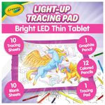 Crayola Light-up Tracing Pad - Pink, Coloring Board for Kids, Gift, Toys for Girls, Ages 6, 7, 8, 9, 10