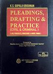 PLEADINGS, DRAFTINGS & PRACTICE (CIVIL & CRIMINAL) - Law, Principles, Procedure & Model Form (Useful book to practicing Advocates)