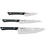 kai PRO 3 Piece Starter Knife Set, Kitchen Knife Set, Includes 8" Chef's Knife, 3.5" Paring Knife, and 6" Utility Knife, from The Makers of Shun