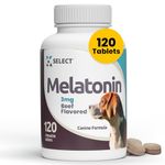 Melatonin for Dogs 3 mg Chewable Beef Flavor 120 Tabs