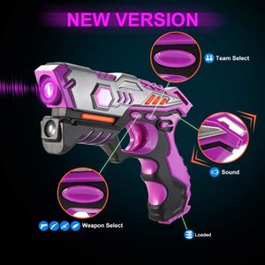 TINOTEEN Laser Tag Set for 4 Players – Interactive Game Kit
