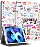 Koecya for iPad 9th/8th/7th 10.2 inch Generation Case for Kids Girls Teen Boys Women Cute Cartoon Kawaii Design Covers Slim Stand Folio Smart Fashion Funny for Apple i Pad 9/8/7 2019 Gen,Singing