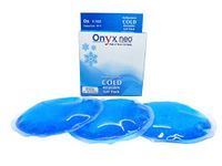 ONYXNEO Reusable Cold Gel Pack (Small, Pack of 3) - Effective Cooling Therapy for Aches and Discomfort, Convenient and Versatile Pain Relief Solution for Daily Comfort