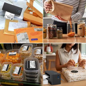 Nelko Bluetooth Label Printer 4x6 – Wireless Thermal Shipping Printer