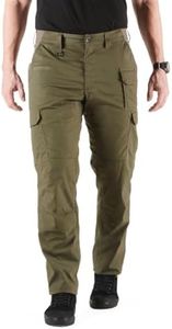 5.11 Tactical Men's ABR Pro Pants, Straight Regular Fit Cargo Pants, 9 Total Pockets, Style 74512, Ranger Green (ABR), 31W x 36L