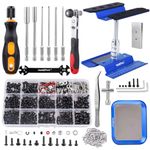 HobbyPark RC Car Work Stand 360 Degree Rotation, 620pcs RC Screw Kit w/Tray & RC Screwdrivers Repair Tool Set for Traxxas Arrma 1/8 1/10 1/12 1/16 RC Crawler Truck Buggy Touring Car