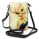 Hdadwy Tinkerbell and Fairy (51) Cell Phone Purse Shoulder Bag Travel Daypack Women Girls Party Gift