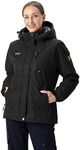 Rdruko Womens Waterproof Jacket The