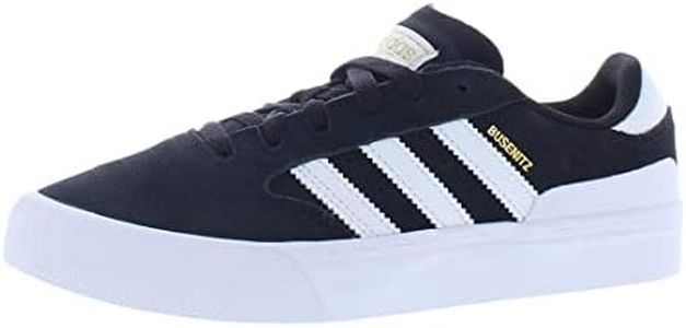 adidas Men's Busenitz Vulc Ii, Core Black Footwear White Gum 4, 9.5