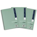 Cambridge Jotter, A4 Notebook, Wirebound, Lined, 200 Page, Pack of 3, green