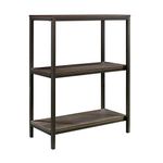 Sauder 423028 North Avenue Bookcase, Smoked Oak Finish