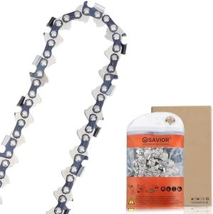 Savior Chainsaw Chain for 18 Inch Bar, 72 Drive Links, .058" Gauge, .325" Pitch, Low-Kickback Chains Compatible with Husqvarna, Makita, Dolmar and More