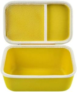 GWCASE Case Compatible with Oliso M2 Pro Mini Project Iron. Travel Irons Carrying Organizer Holder with Mesh Pocket Fits for Solemate and Other Accessories (Box Only)- Yellow