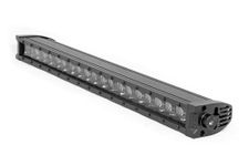 Rough Country 20" LED Light Bar with Amber DRL - 100W, 7200 Lumens, Waterproof, Spot Focus Beam for Off-Road