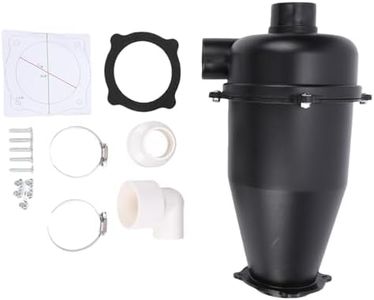 SENECESLI Cyclone Dust Collector Separator with Elbow Sealing Ring, High Efficiency Separation, Universal Cyclone Separator for Wet Dry Vacuums Accessory
