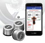 FOBO Bike 2 for Trike Smart Bluetooth TPMS Tire Pressure Monitoring Systems (Silver) Support Android, iOS and BRP Connect, 6 Level Alert