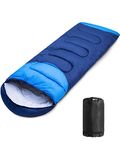 ArkCamp Sleeping Bag, Ultralight 3-4 Season Single Person Warm Sleeping Bag for Camping Waterproof Lightweight Indoor Outdoor Use for Adults Kids Teens in Hiking Backpacking Camping