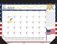 House of Doolittle 2022 - 2023 Monthly Seasonal Desk Pad Calendar, Academic, 22 x 17 Inches, July - June (HOD1395-23)