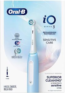 Oral-B iO Series 3 Electric Toothbrush with (1) Brush Head, Rechargeable, White