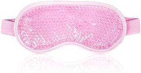 ACWOO Cooling Eye Mask, Cooling Eye Mask for Puffy Eyes, Reusable Hot Cold Therapy Eye Mask for Migraine Relief, Headache, Dark Circles, Dry Eyes, Swollen Eyes, Sinus Pain