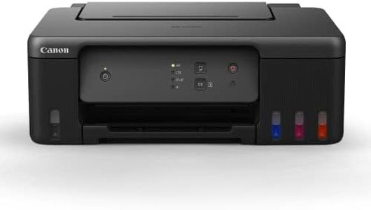 Canon PIXMA MegaTank G1730 Single Function (Print only) Inktank Color Printer with Small Size Ink Bottles for Home/Office