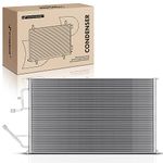 A-Premium Air Conditioning A/C Condenser Compatible with Chevrolet, GMC Models, Blazer 1994, C1500 C2500 Suburban, K1500 K2500 Suburban, C3500 K3500, Yukon 1994-1995