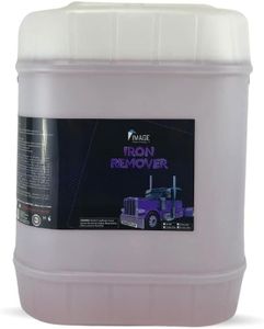 Image Wash Products Iron Remover - 5 Gallon - for Industrial Fallout, Brake Dust, and Iron Stains - Safe for All Surfaces Including Homes and Cars/ Trucks - Remove Orange Stains Fast & Easy with No Scrubbing