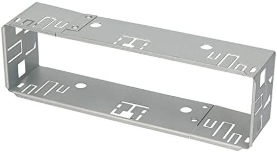 Audioproject A122 - Autoradio 1 DIN Cornice Metallica Universale Slot di Installazione Telaio di Inserimento in Metallo