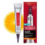 L'Oreal Paris Revitalift Derm Intensives Vitamin C Serum For Radiant & Brighter Skin, Even Skin Tone & Visibly Reduced Wrinkles, 30ml