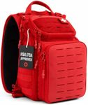 My Medic Recon Standard - HSA FSA First Aid Kit - 200+ First Aid and Survival Essentials, Supplies, & Must Have IFAK for Home, Car, Office or Business - Red