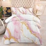 NMPICO Comforter Set Pink Marble: F