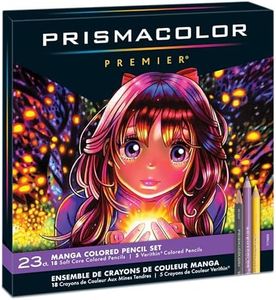 Prismacolor Premier Colored Pencils, Manga Colors, Adult Coloring, 23 Pack