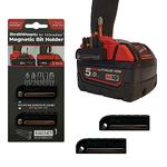 StealthMount M18 Milwaukee Magnetic Bit Holder - 2 Pack | Bit Holder for Milwaukee | Milwaukee Bit Holder for Drill | Milwaukee Impact Bit Holder | Milwaukee Bit Holder for Impact Driver | Made in UK