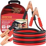 GADLANE 2.5m Car Jump Leads - 200Amp Jump Leads for Car Heavy Duty Battery Booster Jumper Cables Colour Coded Clamps For Petrol Diesel Car Van Truck - 2.5 Metres (200A)
