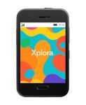 XPLORA One - Feature Phone for kids with Xplora Guardian Service, Touchscreen, School Mode, SOS Function, GPS Location and Safety Zones - Subscription required