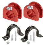 Suspension Dudes PAIR Front Sway Bar CODE RED Bushing Kit FITS Avalanche, Suburban, Escalade, Savana, Sierra, Silverado, Tahoe,Yukon, 1968-2020 Bushings Made In USA, 33MM Stabilizer Bar, K6439 928-565