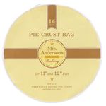 Mrs. Anderson's Baking Easy No-Mess Pie Crust Maker Bag, Rolls 14-Inch Crust for 11 to 12-Inch Pies