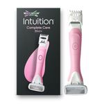 Wilkinson Sword Intuition Complete Care Bikini Trimmer for Women, 2in1 Electric Body Hair Trimmer and Razor Shaver Handle with 1 Blade Refill